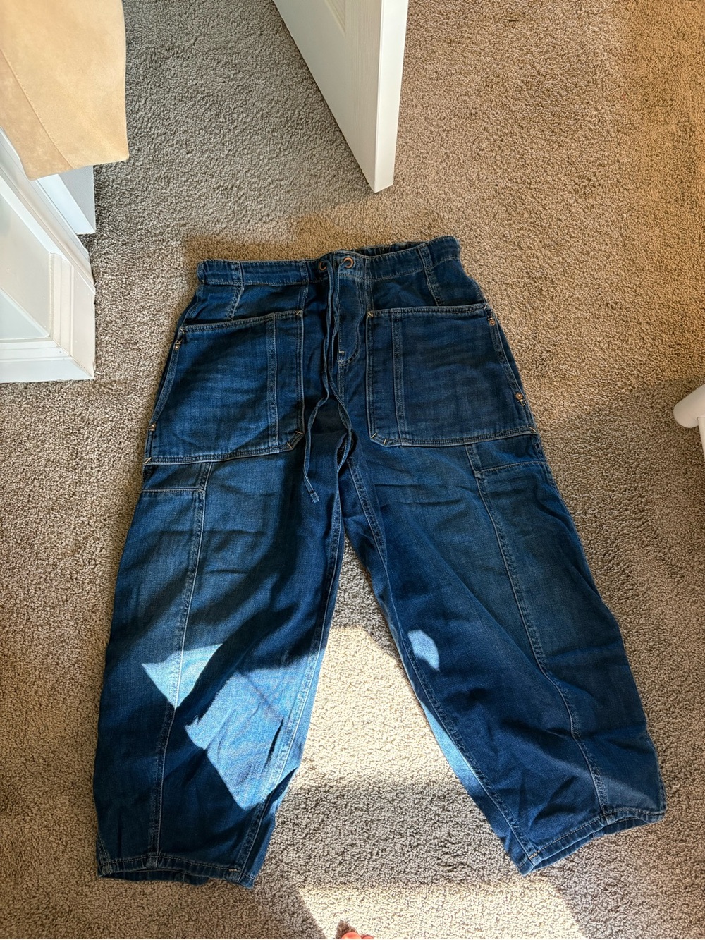 Free People Tie Jeans